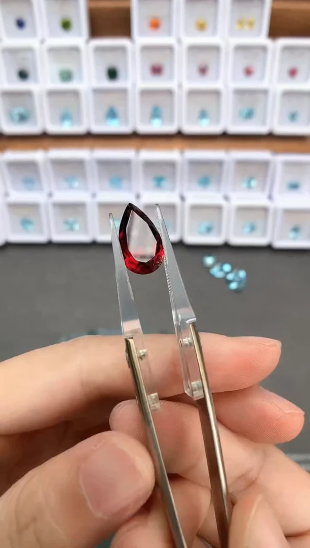 未镶嵌裸石定制石榴石5.44ct