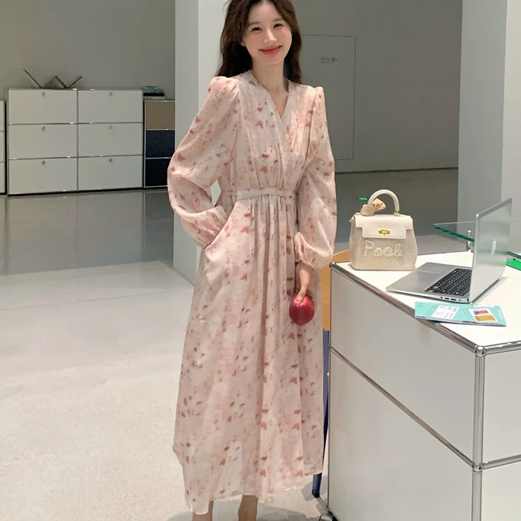 清！【80-160斤】孕妇哺乳连衣裙时尚时髦大码春秋季裙子显瘦