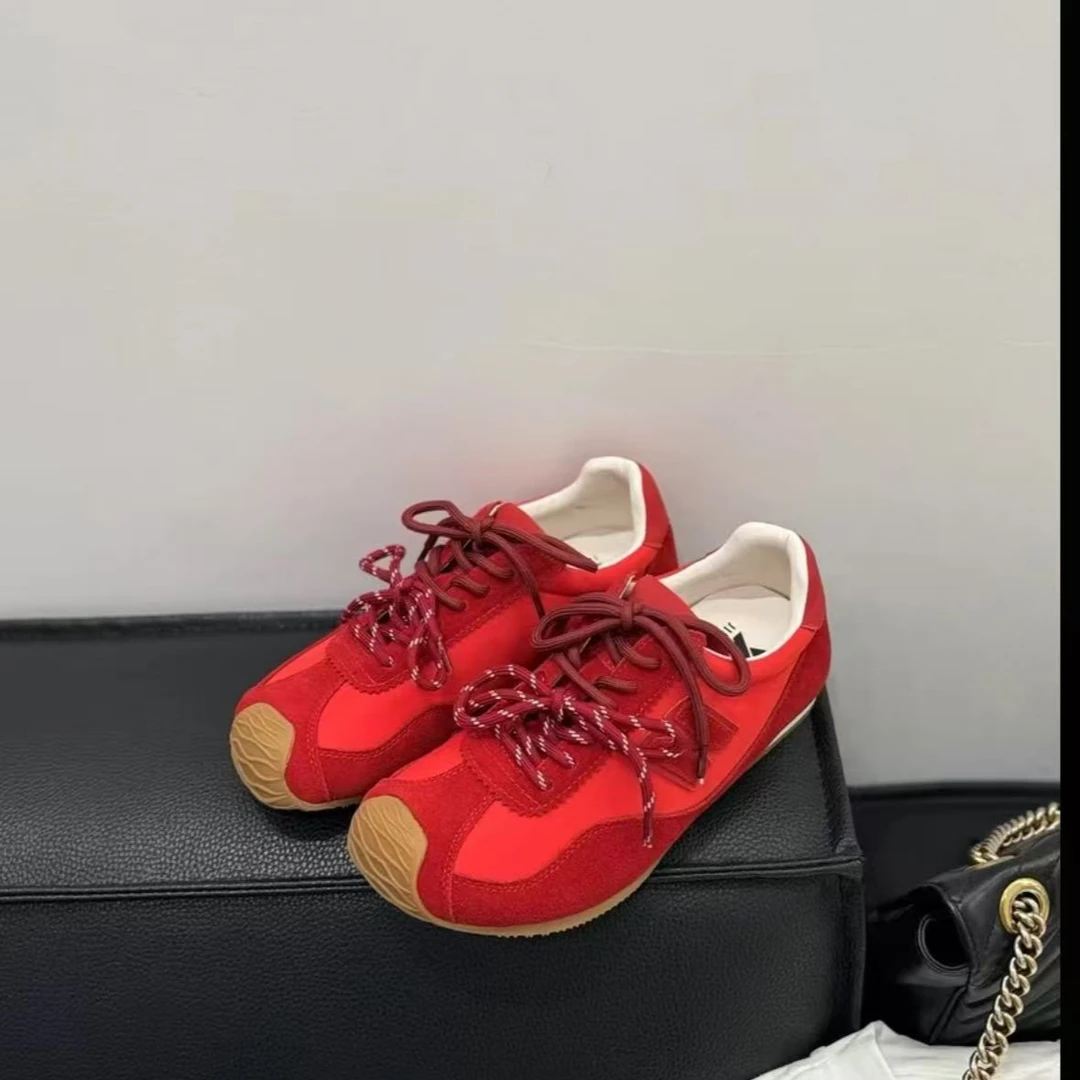 【旺】运动休闲板鞋2025年春季新款厚底德训鞋阿甘鞋休闲运动鞋平