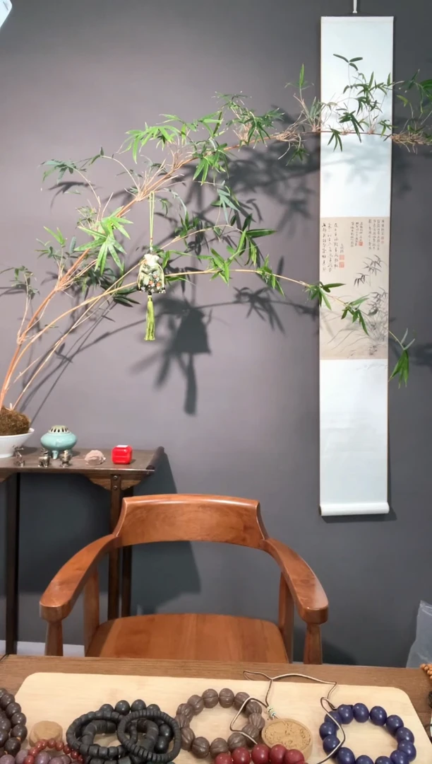 泥塑桂花香方手串1.1