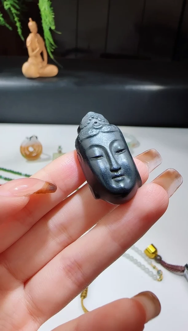 颈饰未镶嵌翡翠面****面【鑫鑫】