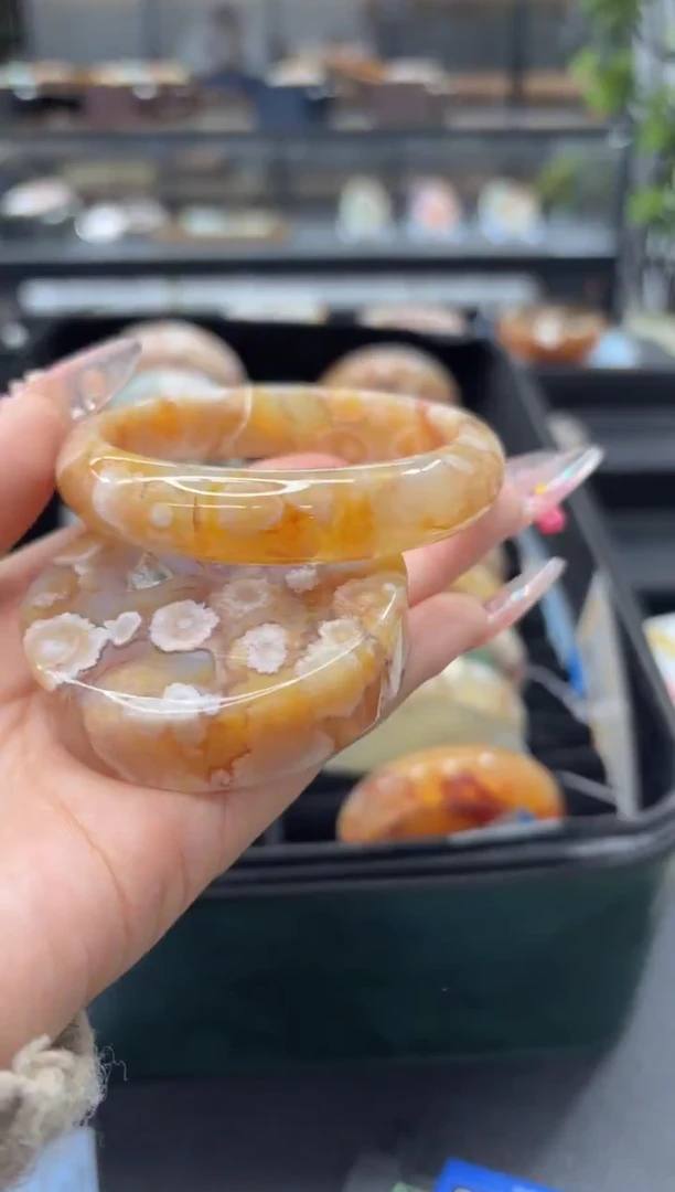 未镶嵌手镯石英质玉199(59圈赠送镯心)