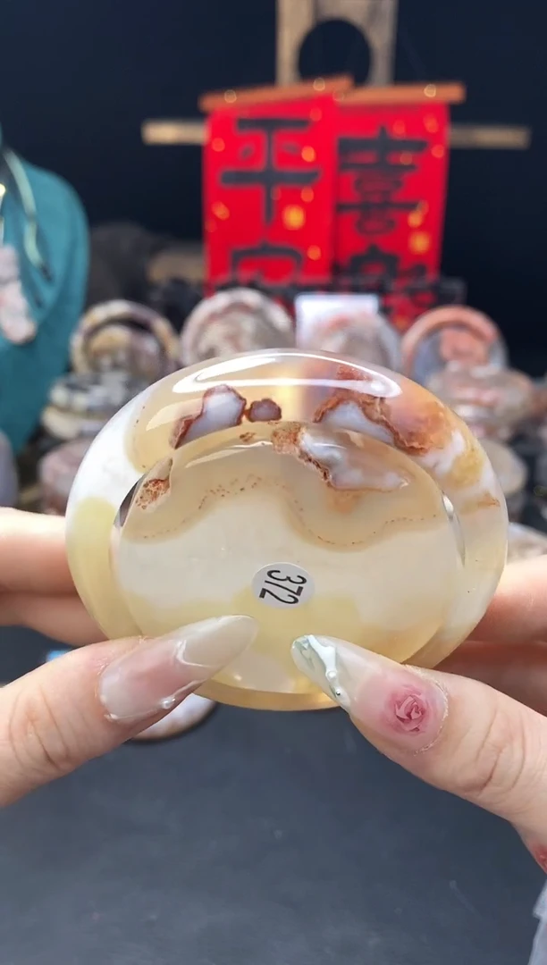 【闪购商品】石英质玉手镯（圆镯）未镶嵌57