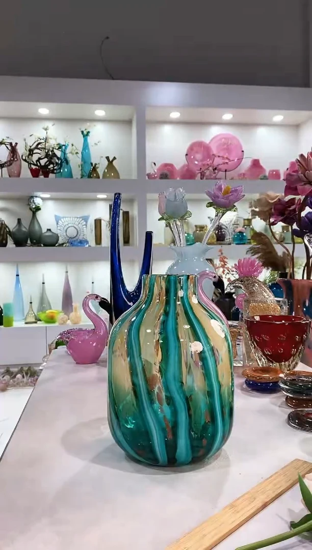 慕忆家手作琉璃花瓶
