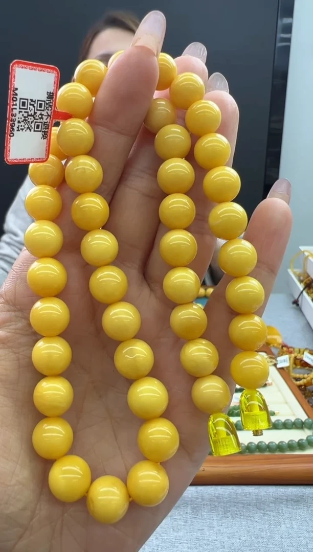 【闪购商品】琥珀颈饰未镶嵌335秒拍号