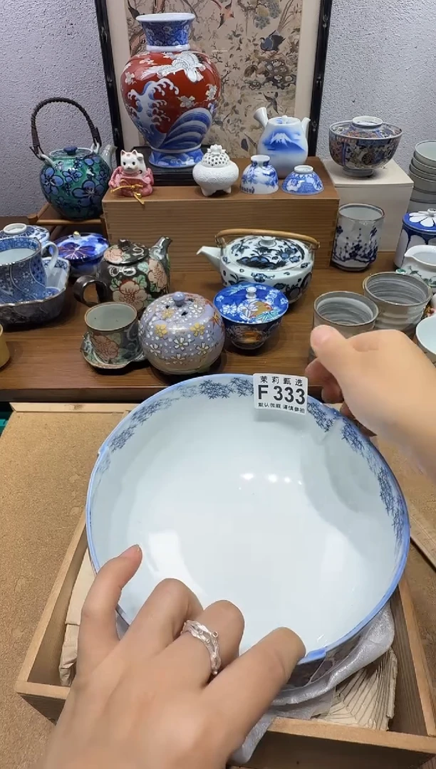 瓷片秋**痕茉莉甄选一号商品333