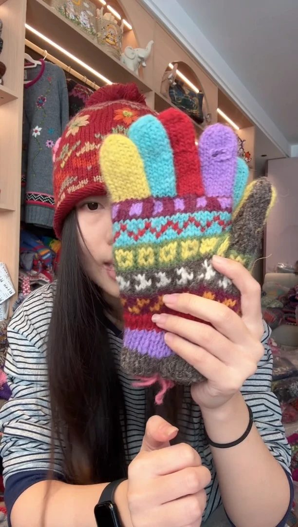 羊毛郭*文381手套