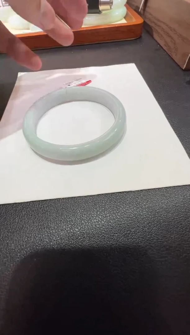 纯天然缅甸A货翡翠手镯59-60mm-138号