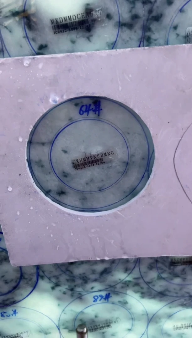 定制翡翠手镯未镶嵌正圈SZAWJ-14-DZS