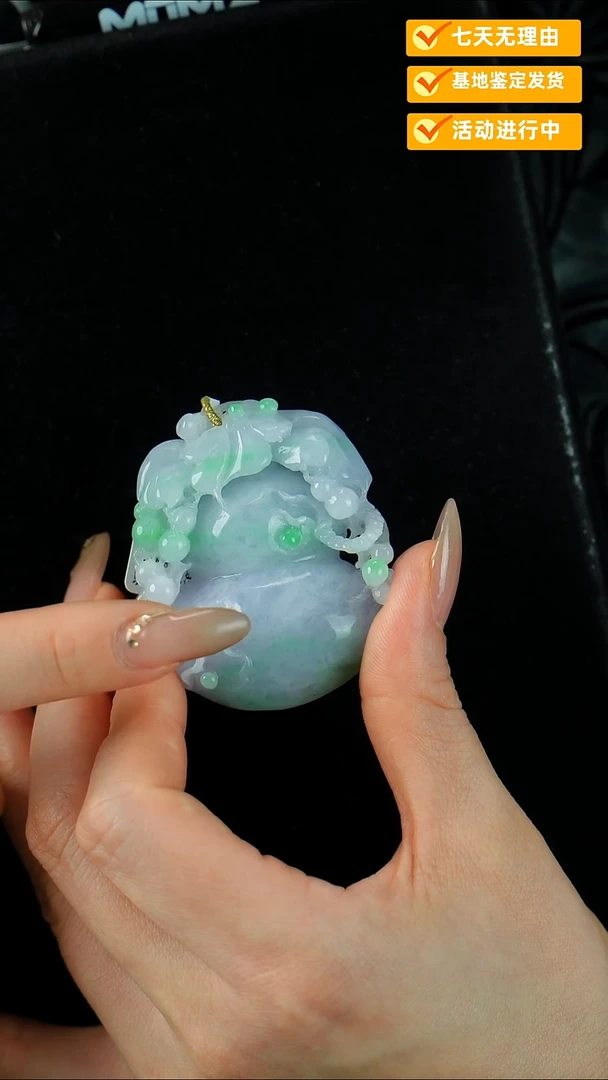 颈饰未镶嵌翡翠葫芦