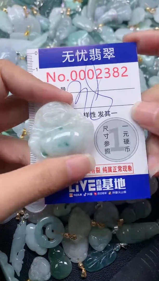 颈饰未镶嵌翡翠2382