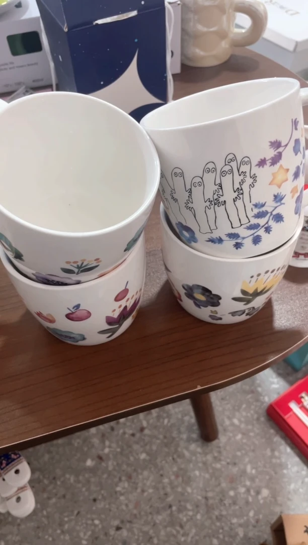 瓷片绣*咖啡杯礼盒清仓！！！