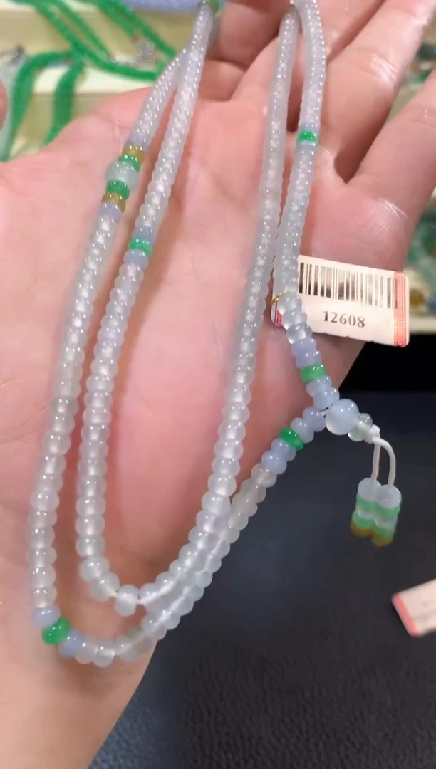 翡翠未镶嵌项链m38多样性一件发货