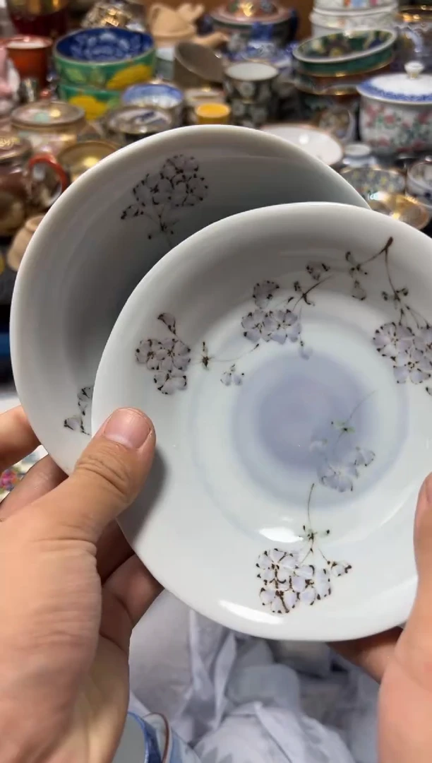 瓷片用****5夏目海外回流瓷器中古品。