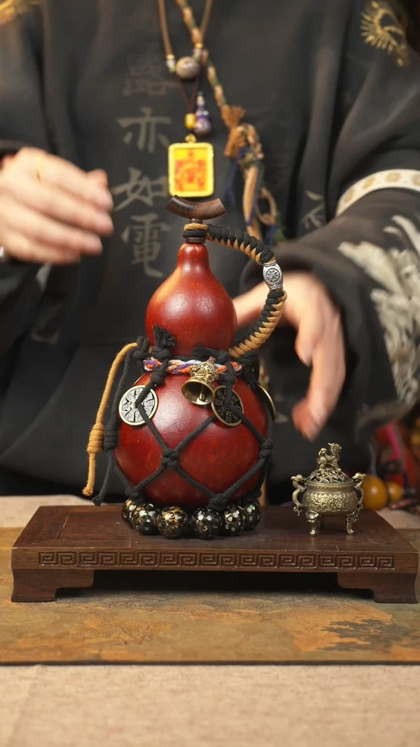 【闪购商品】176大漆葫芦一物一拍记葫堂出品