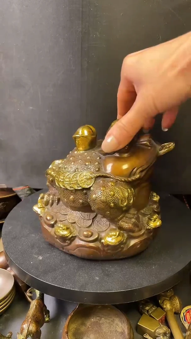 文玩铜器摆件888