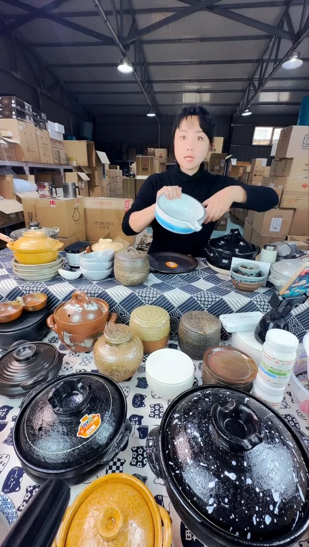 日本进口信乐烧直火大碗