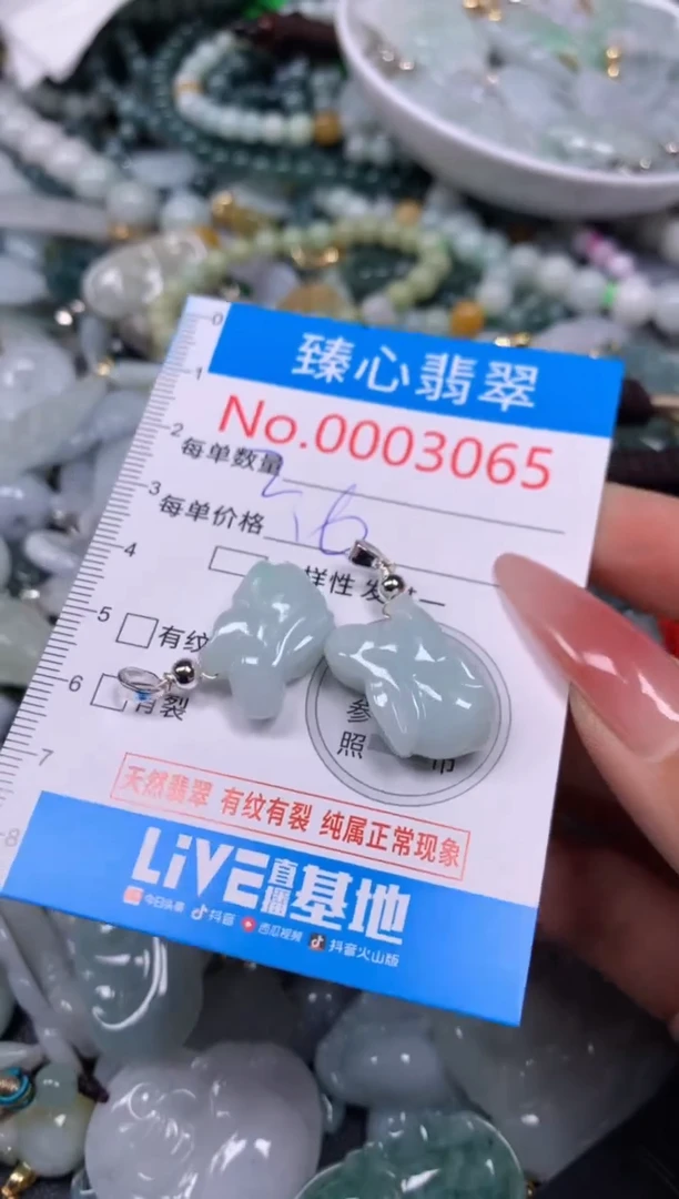 【闪购商品】翡翠颈饰未镶嵌含绳0003065