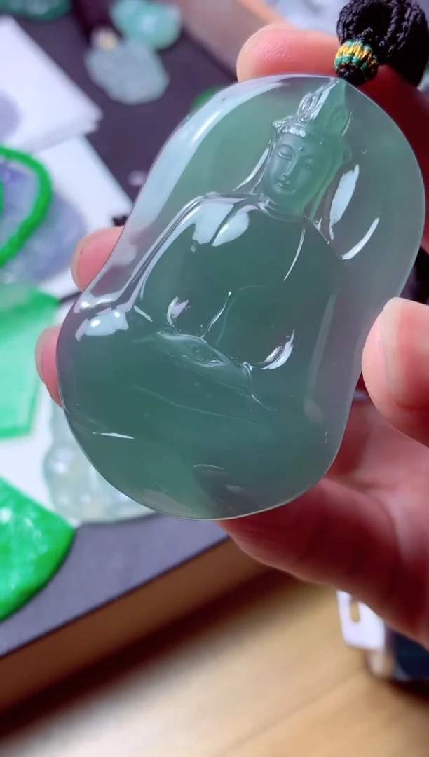 翡翠未镶嵌颈饰天然翡翠
