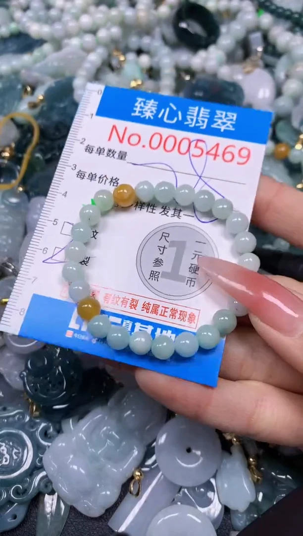 【闪购商品】翡翠颈饰未镶嵌含绳0005469