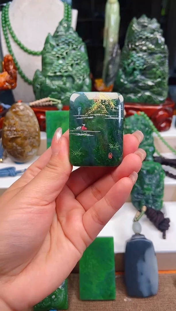 【闪购商品】和田玉挂件未镶嵌1