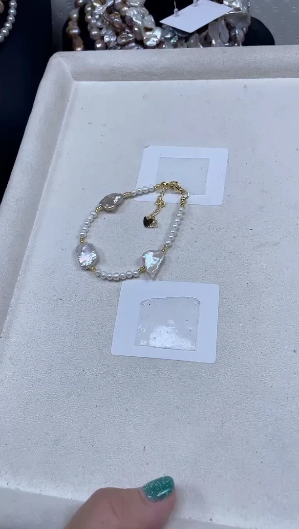 未镶嵌手链淡水珍珠【纯恬珍珠】