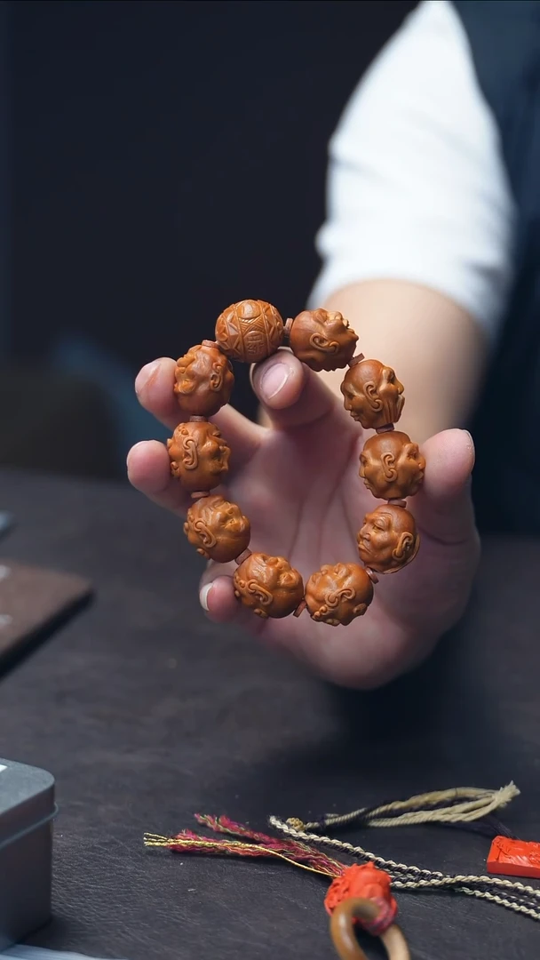 手串/手链橄榄核双面十八罗汉
