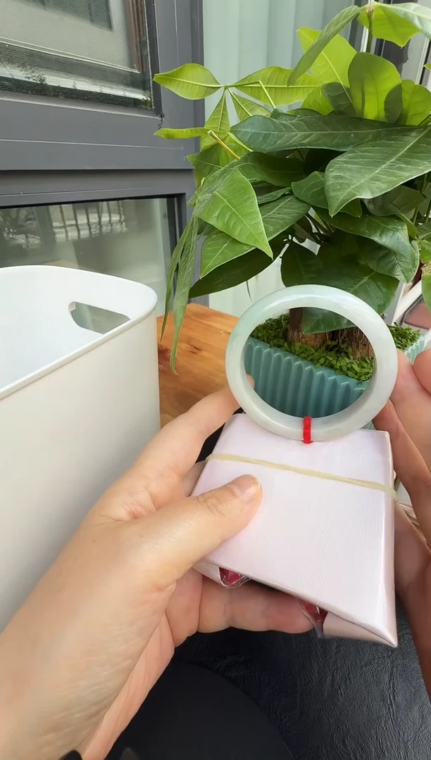 未镶嵌手镯翡翠缅甸天然A货翡翠手镯-4