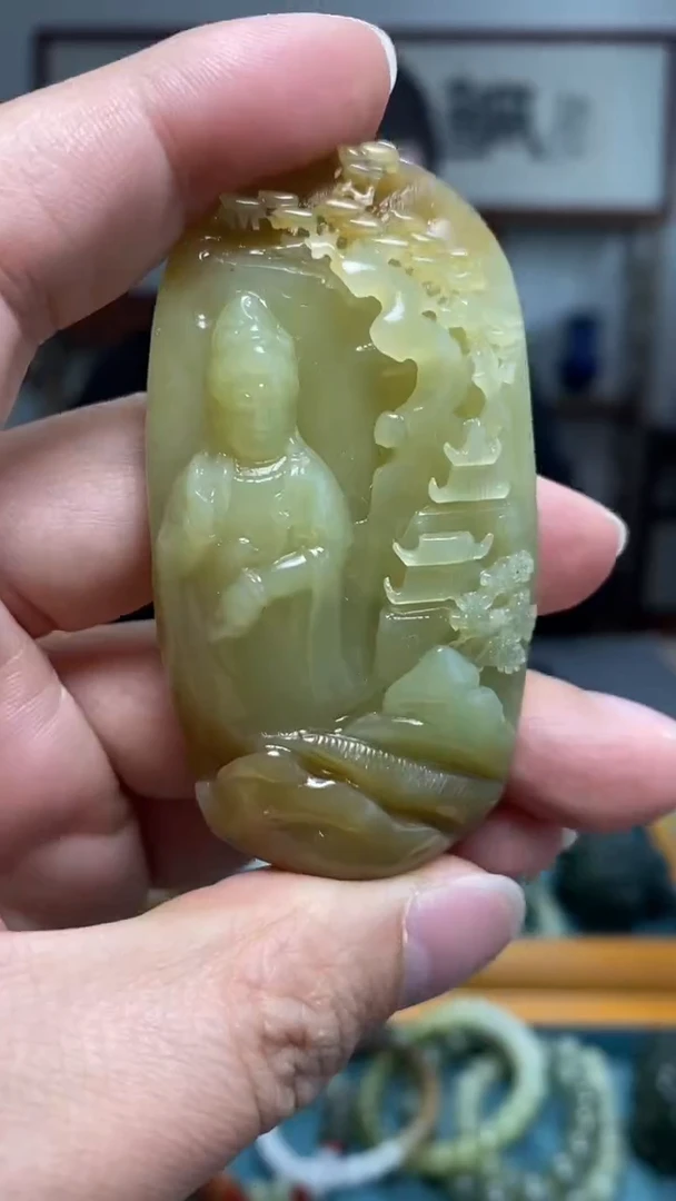 颈饰未镶嵌和田玉44