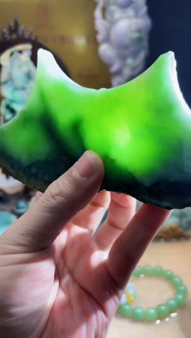 未镶嵌挂件翡翠A货张麦7043