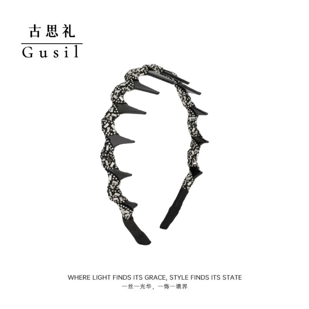 韩系闪亮星河高颅顶发箍GS8936