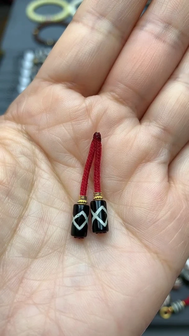 【闪购商品】玛瑙/玉髓单珠18K金镶嵌20250213