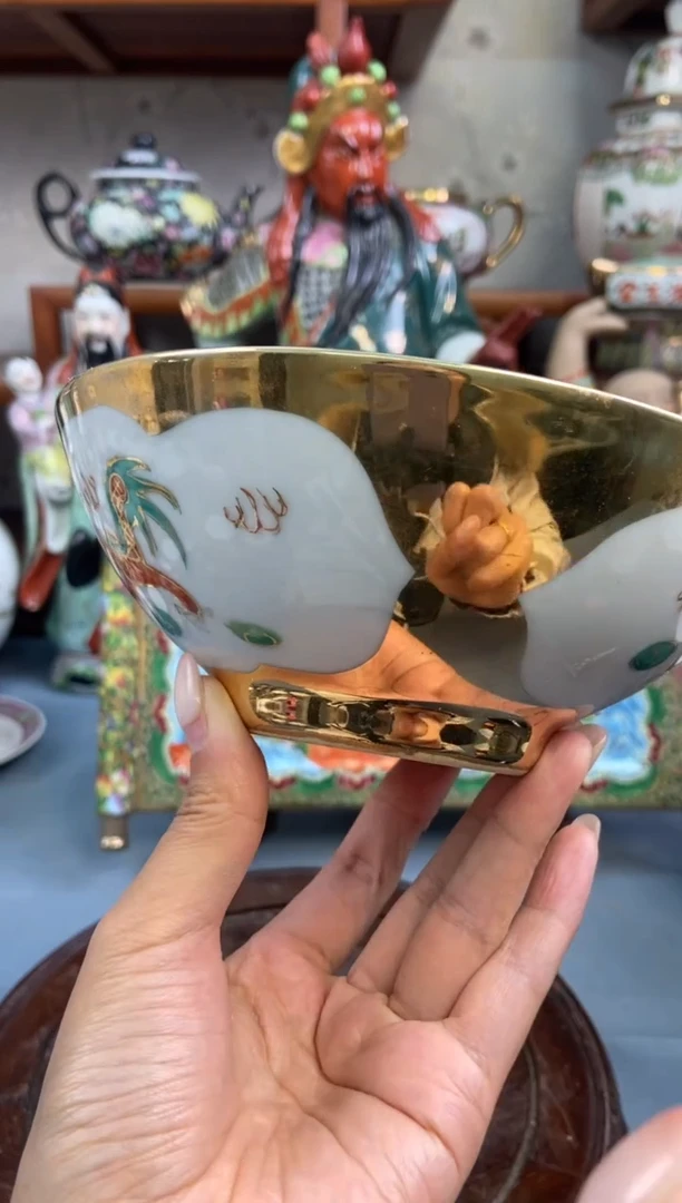 瓷片微瑕慎拍景德镇窑老厂瓷器单件