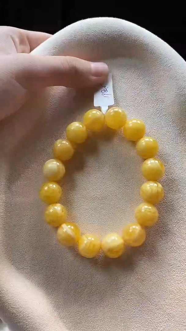 手链琥珀未镶嵌手串