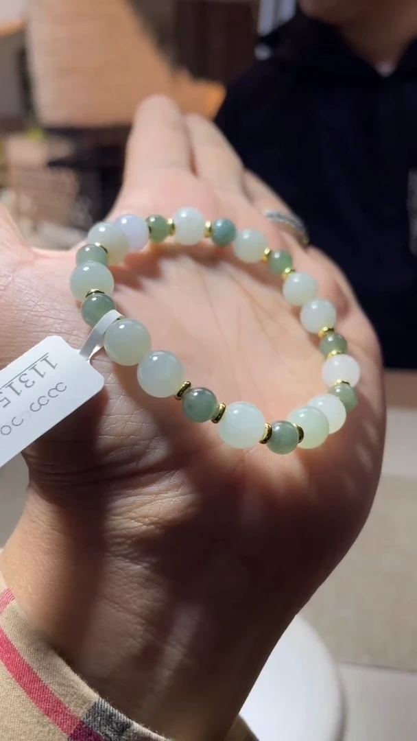 未镶嵌手链翡翠手串