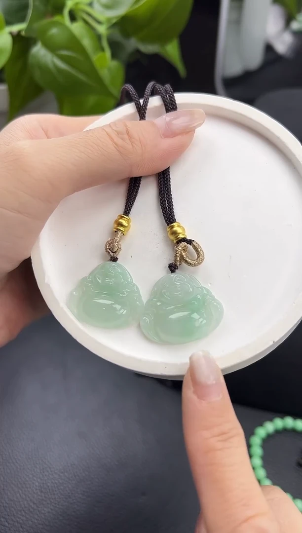 【闪购商品】翡翠颈饰未镶嵌YM1119佛公多样性发一