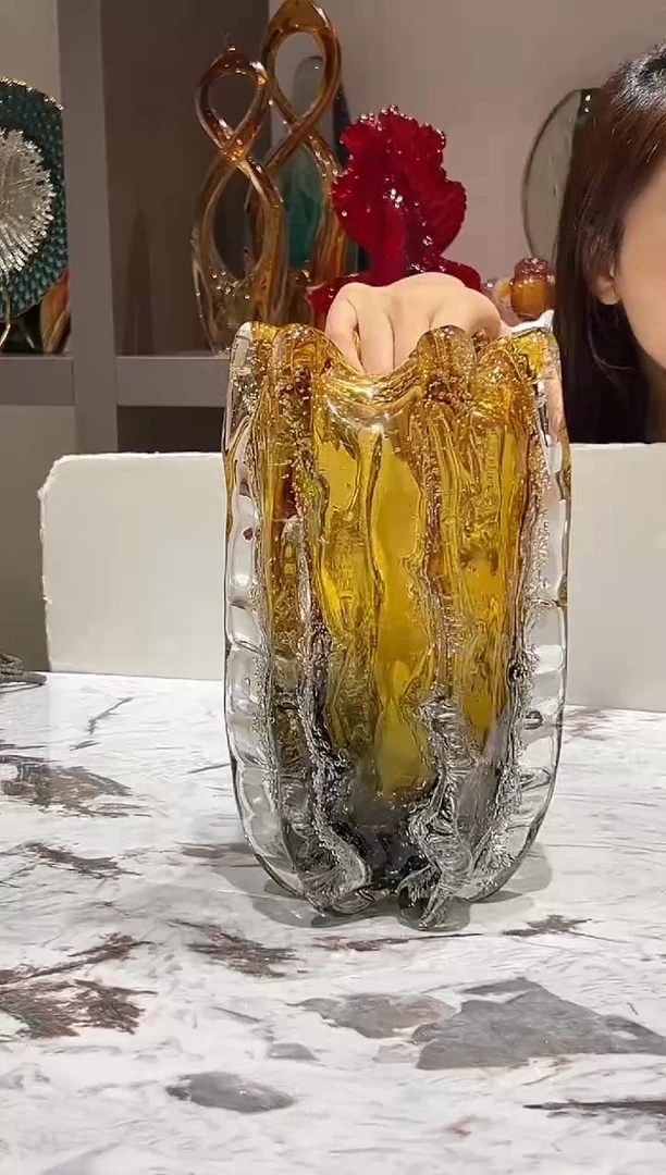 渐变气泡花瓶 现货