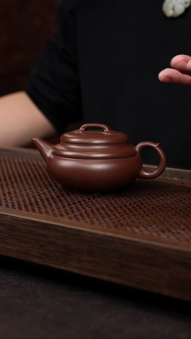 【闪购商品】紫砂茶壶底槽清如意水平