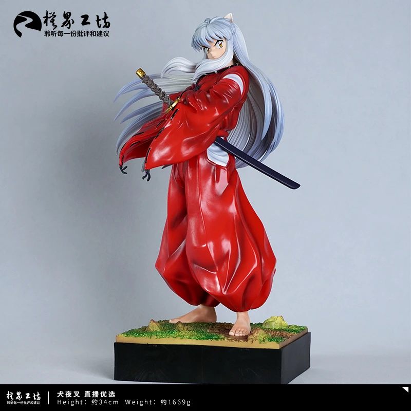 【模界甄选】高约34cm 破魔犬夜叉手办 二次元动漫模型摆件