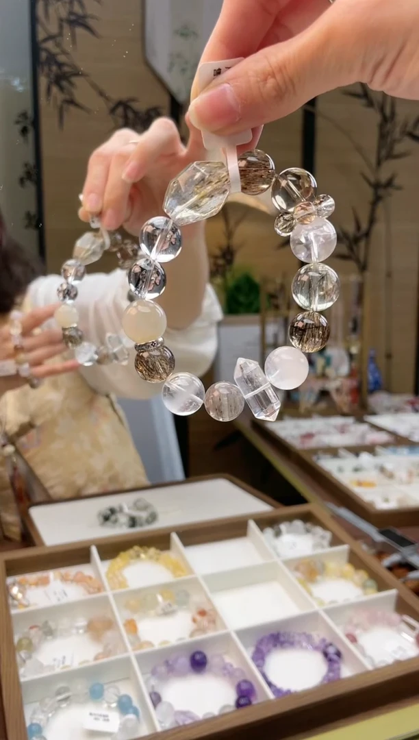 【闪购商品】水晶手链未镶嵌白水晶