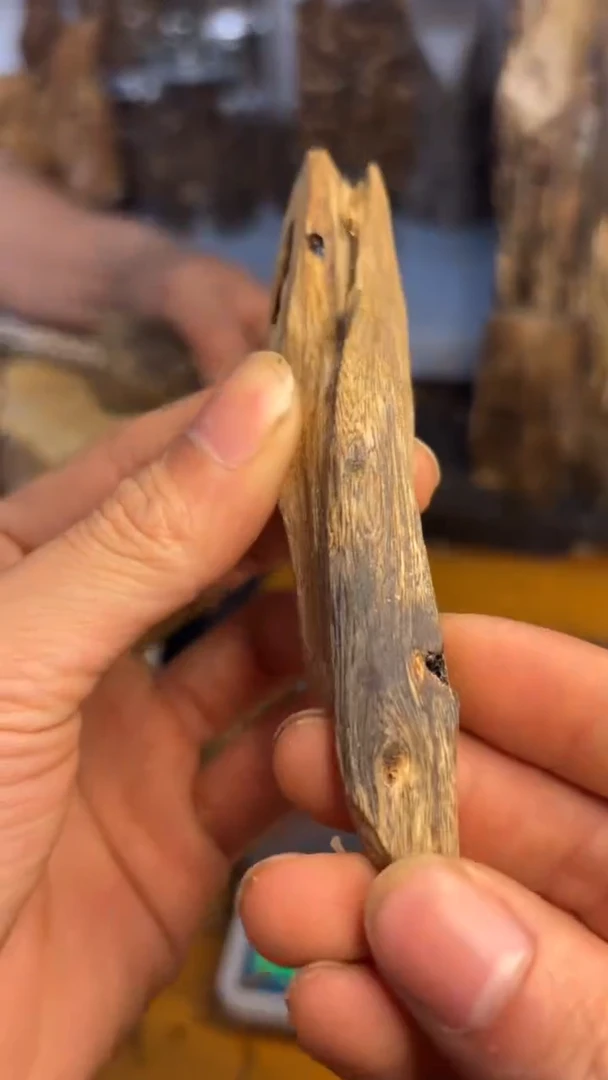 沉香沉香碎屑张勺子品种8.9克