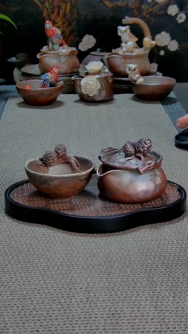 松果套装柴烧柴烧