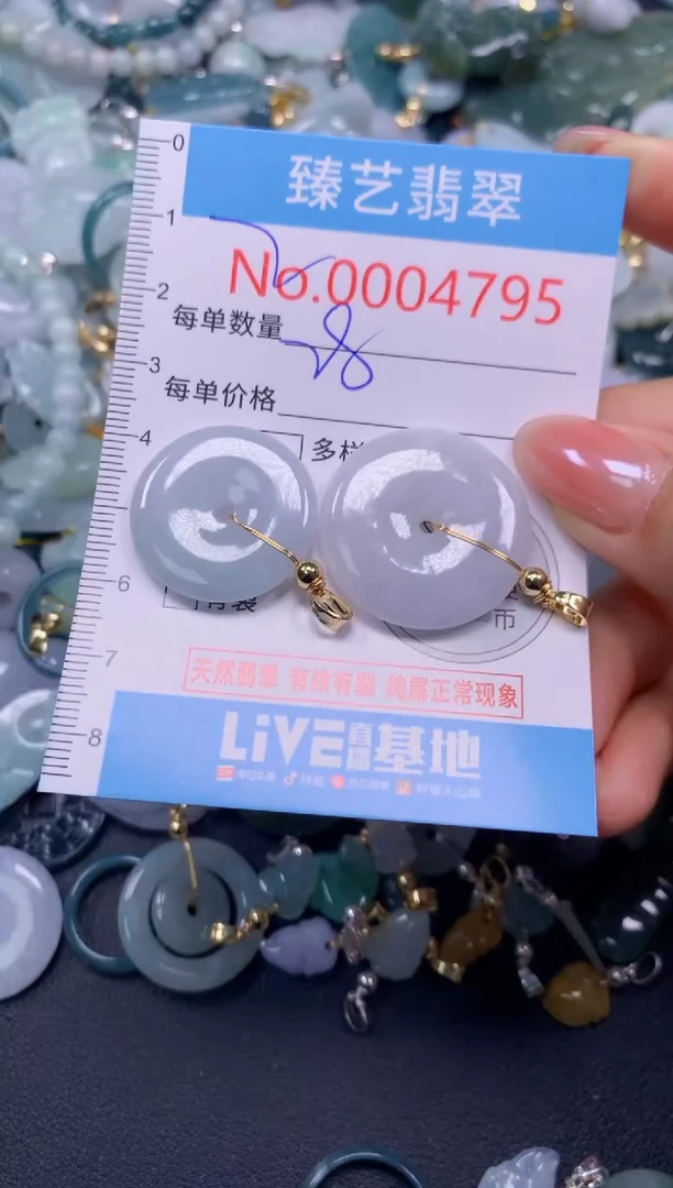 颈饰未镶嵌翡翠4795