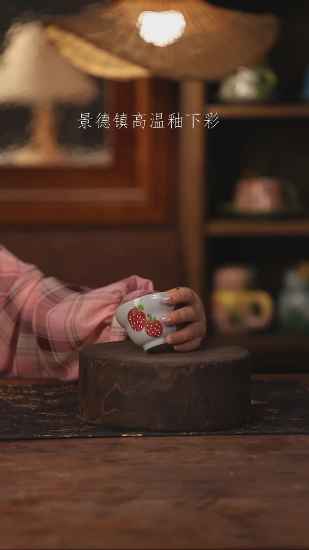 陶瓷景德镇高温釉下手绘306