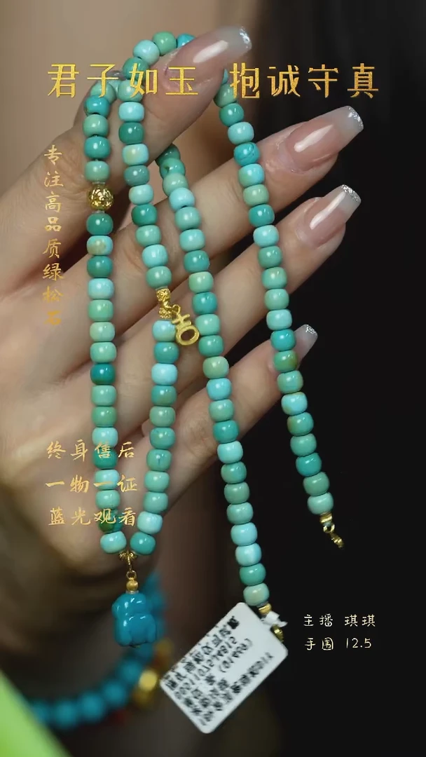 绿松石未镶嵌L07（多样性发一件）项链