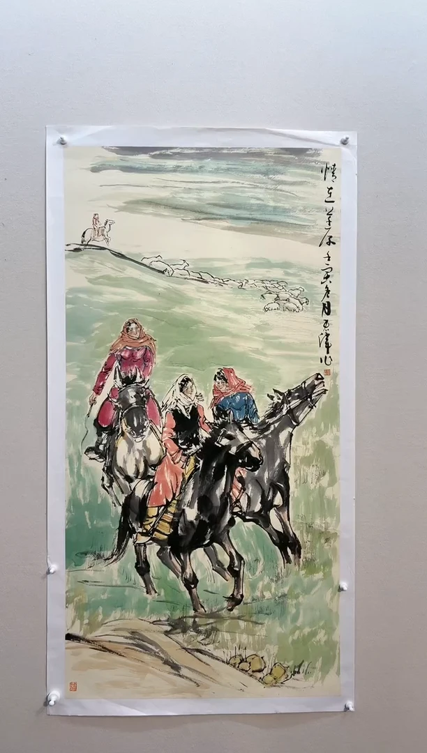 【闪购商品】国画绘画作品8平尺人物