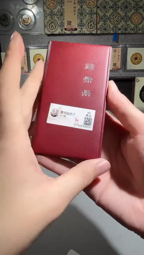 铜带评级光绪钱币册共12枚