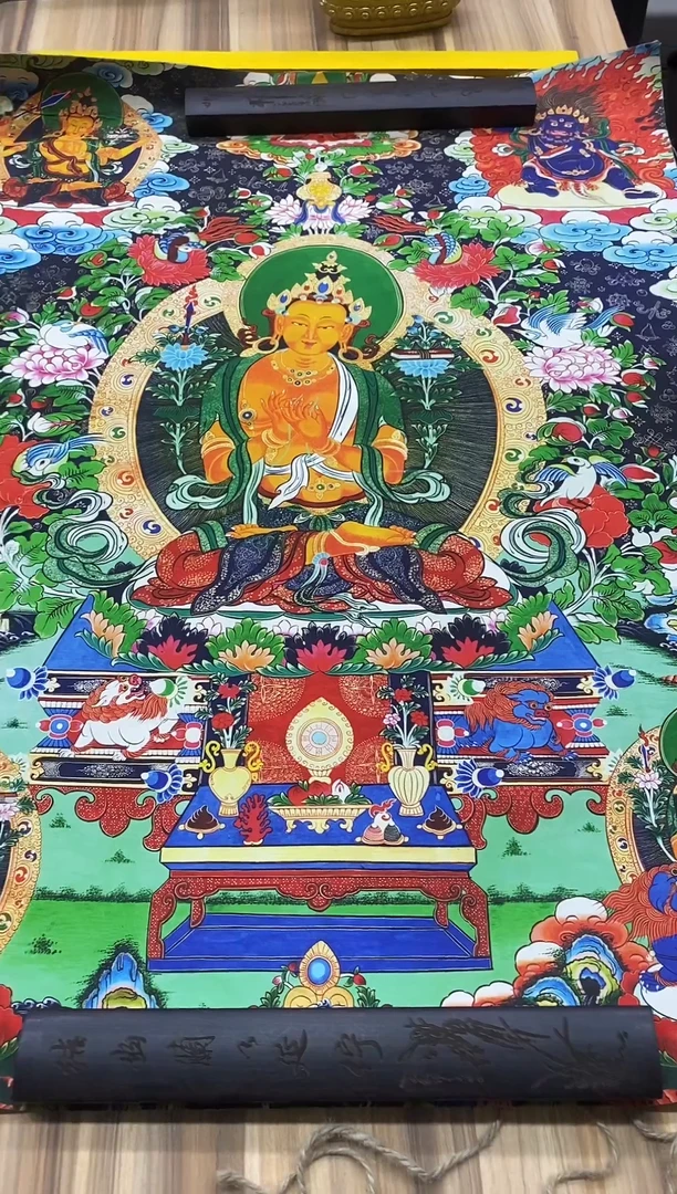 卷轴画精品挂饰 唐卡tk16060