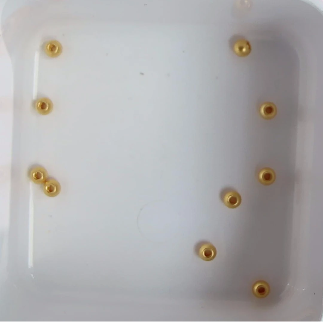 黄金足金小金 豆 1