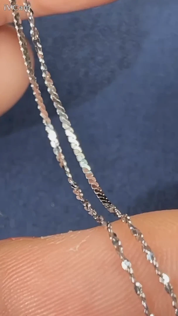 花岗岩吊坠925银银链